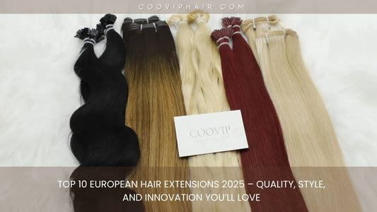 Top 10 European Hair Extensions 2025 – Quality, Style, and Innovation You’ll Love - Cooviphair