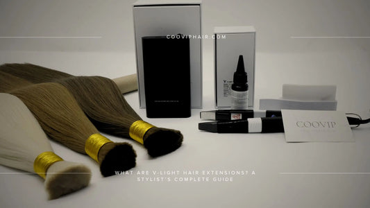 What Are V-Light Hair Extensions? A Stylist’s Complete Guide - Cooviphair