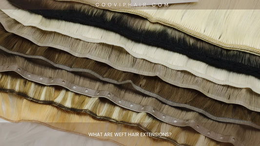 What Are the Best Weft Hair Extensions? - Cooviphair