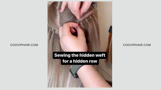 What Are the Pros of Weft Extensions? Why Stylists (and Clients) Can’t Get Enough - Cooviphair