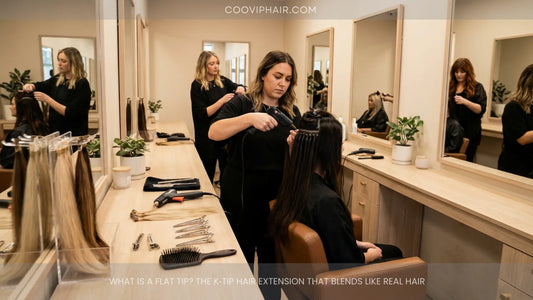 What Is a Flat Tip? The K‑Tip Hair Extension That Blends Like Real Hair