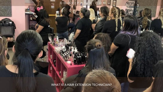 What Is a Hair Extension Technician? - Cooviphair