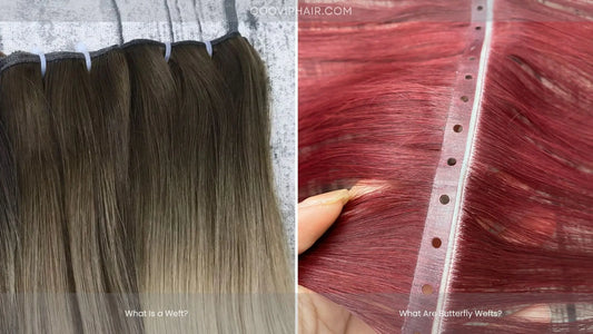 What Is the Difference Between Butterfly Weft and Weft? A Complete Guide for Stylists & Clients - Cooviphair