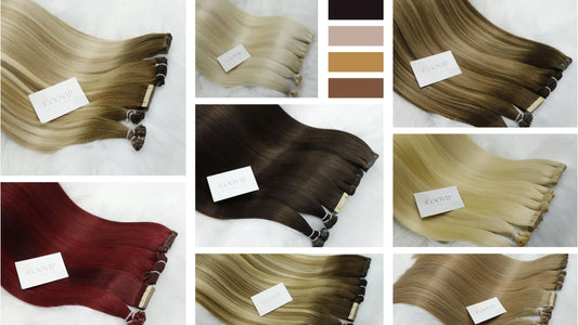 Which Color Matches Better? How to Pick the Perfect Shade for Your Hair Extensions - Cooviphair