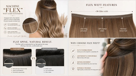 Which Sew-In Extensions Are Right For You? Weft Specs Explained