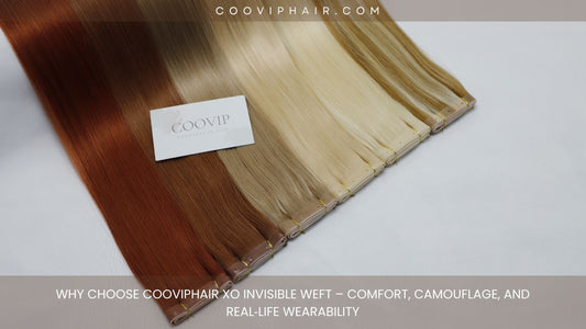 Why Choose Cooviphair XO Invisible Weft – Comfort, Camouflage, and Real‑Life Wearability - Cooviphair