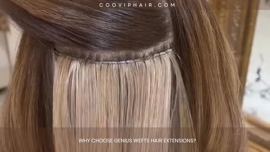 Why Choose Genius Wefts Hair Extensions? - Cooviphair