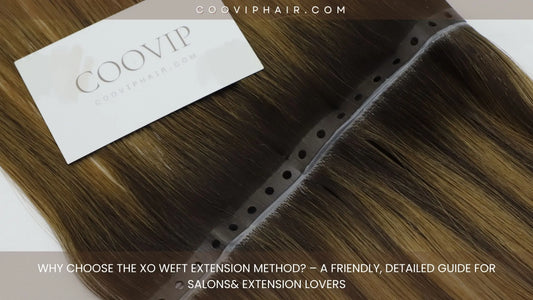 Why Choose the XO Weft Extension Method? – A Friendly, Detailed Guide for Salons& Extension Lovers - Cooviphair