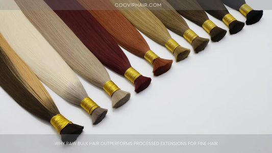 Why Raw Bulk Hair Outperforms Processed Extensions For Fine Hair