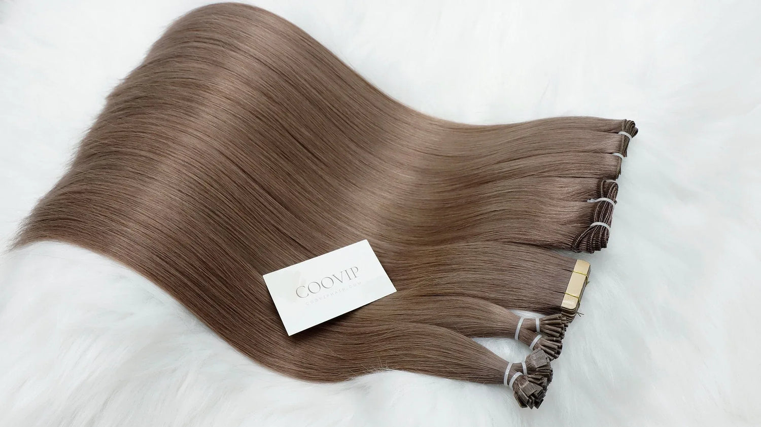 Natural Ash Blonde Hair Color #8.1 - Cooviphair