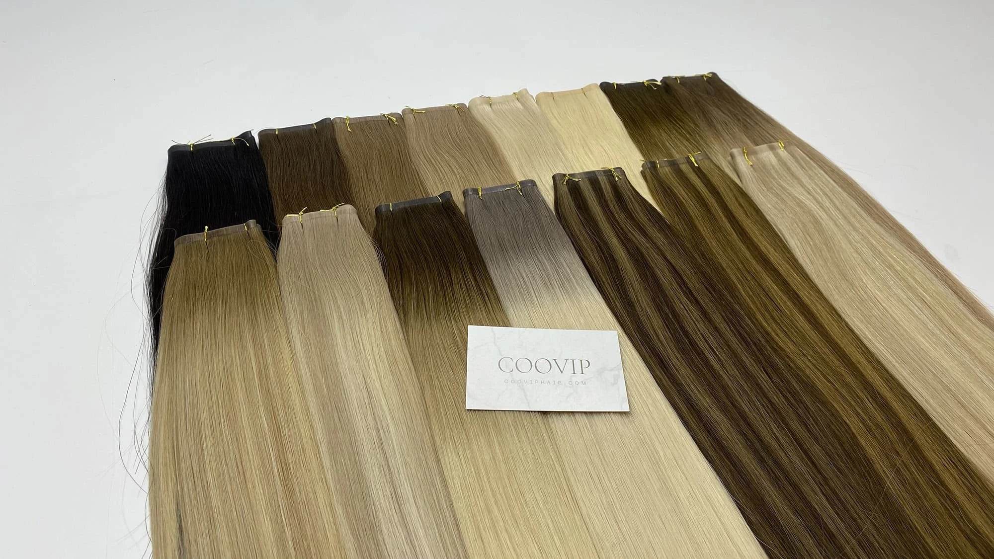 Flat Weft Hair Extensions - Cooviphair