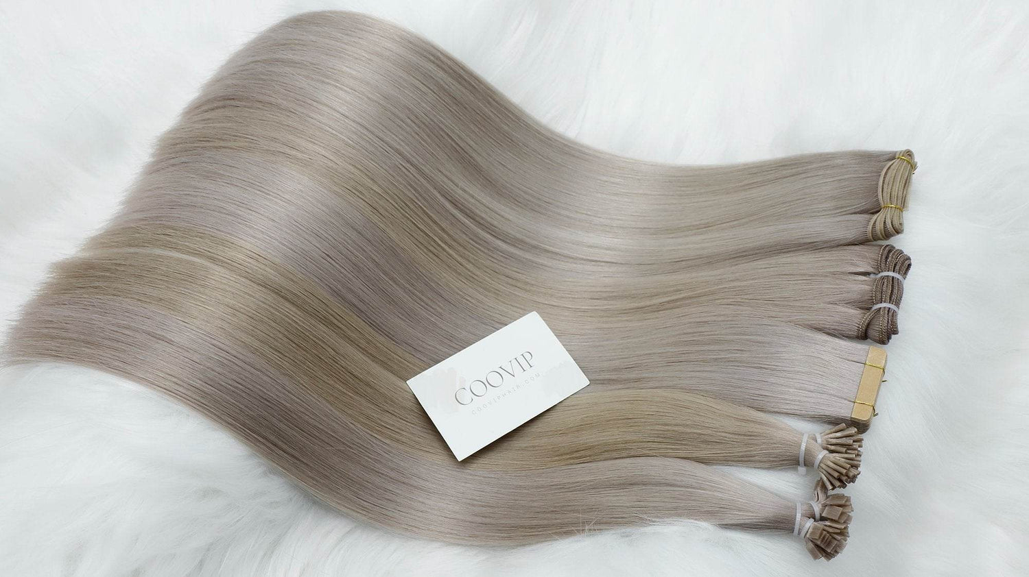 Silver Hair Color - Cooviphair