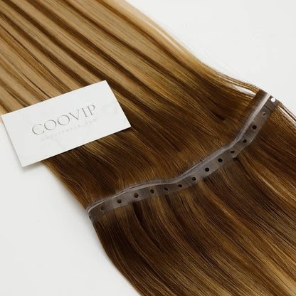 Butterfly Weft Hair Extensions Balayage #B4/18