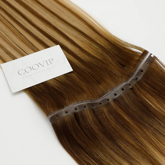 Butterfly Weft Hair Extensions Balayage #B4/18