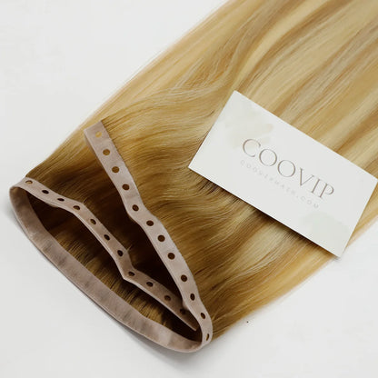 Butterfly Weft Hair Extensions Balayage #B6/18/60