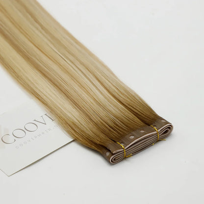 Butterfly Weft Hair Extensions Balayage #B6/18/60