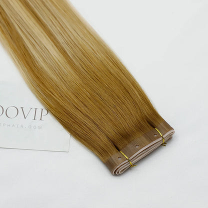 Butterfly Weft Hair Extensions Balayage #B8/22