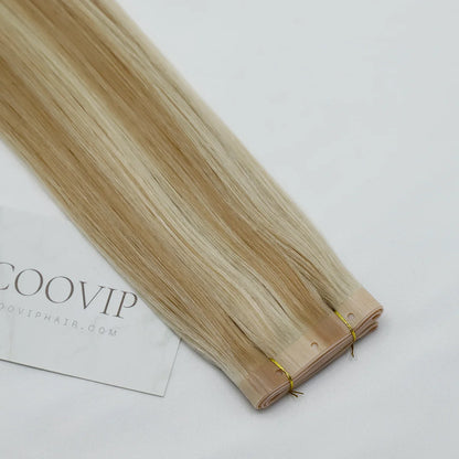 Butterfly Weft Hair Extensions Piano Color #P18/60
