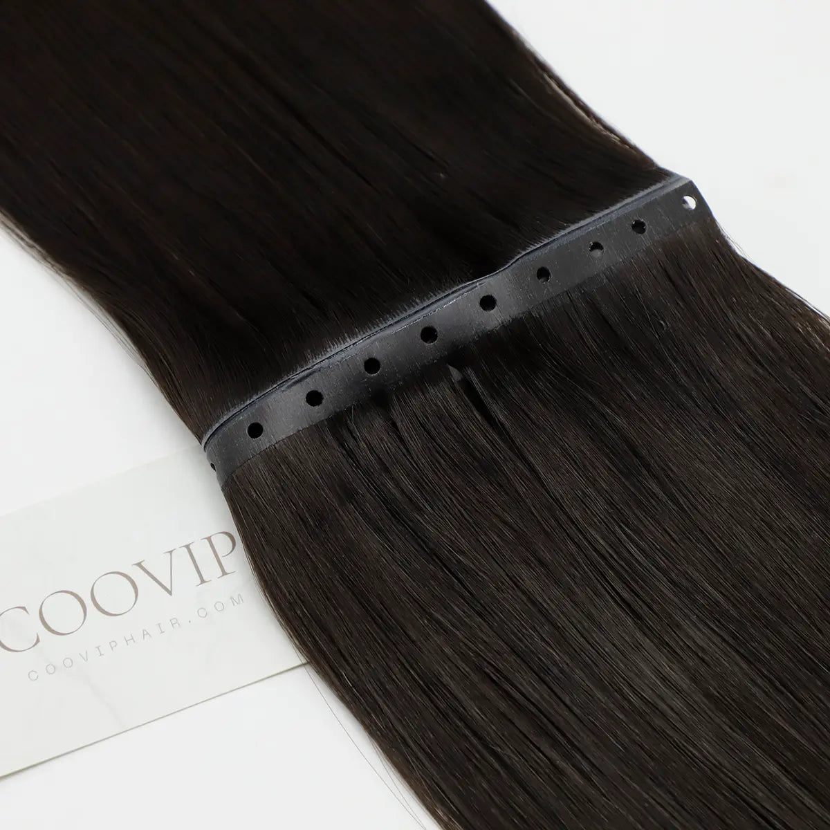 Butterfly Weft Hair Extensions #1B Natural Black