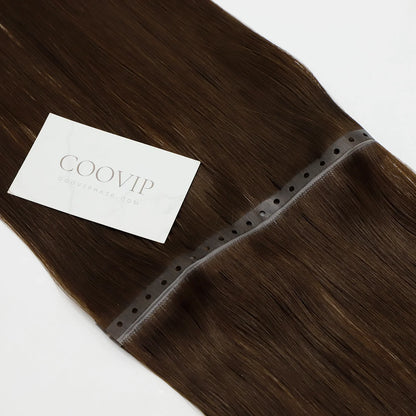 Butterfly Weft Hair Extensions #2 Dark Chocolate Brown
