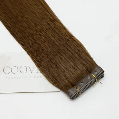 Butterfly Weft Hair Extensions #4 Chocolate Brown