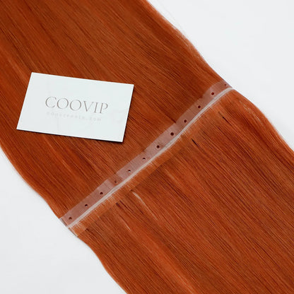 Butterfly Weft Hair Extensions #530 Ruby Red