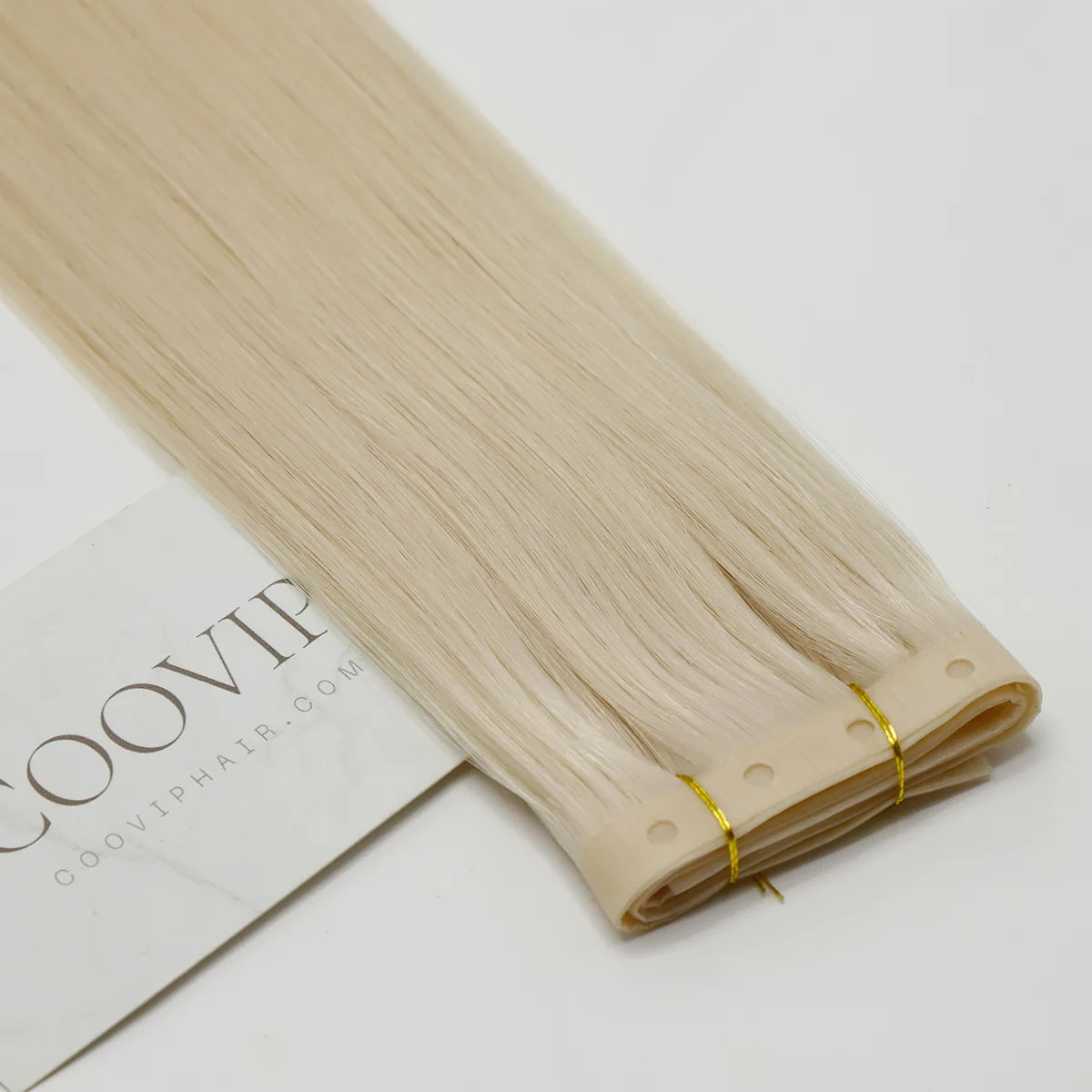 Butterfly Weft Hair Extensions #60A Light Platinum Blonde
