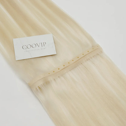 Butterfly Weft Hair Extensions #60A Light Platinum Blonde