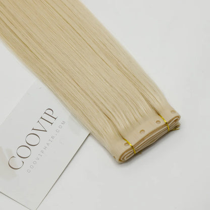 Butterfly Weft Hair Extensions #60 Platinum Blonde