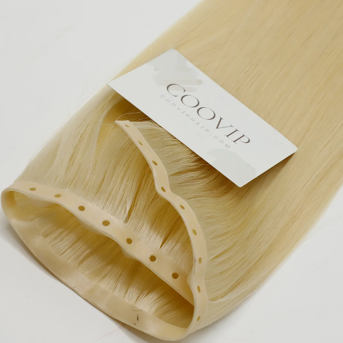 Butterfly Weft Hair Extensions #60 Platinum Blonde