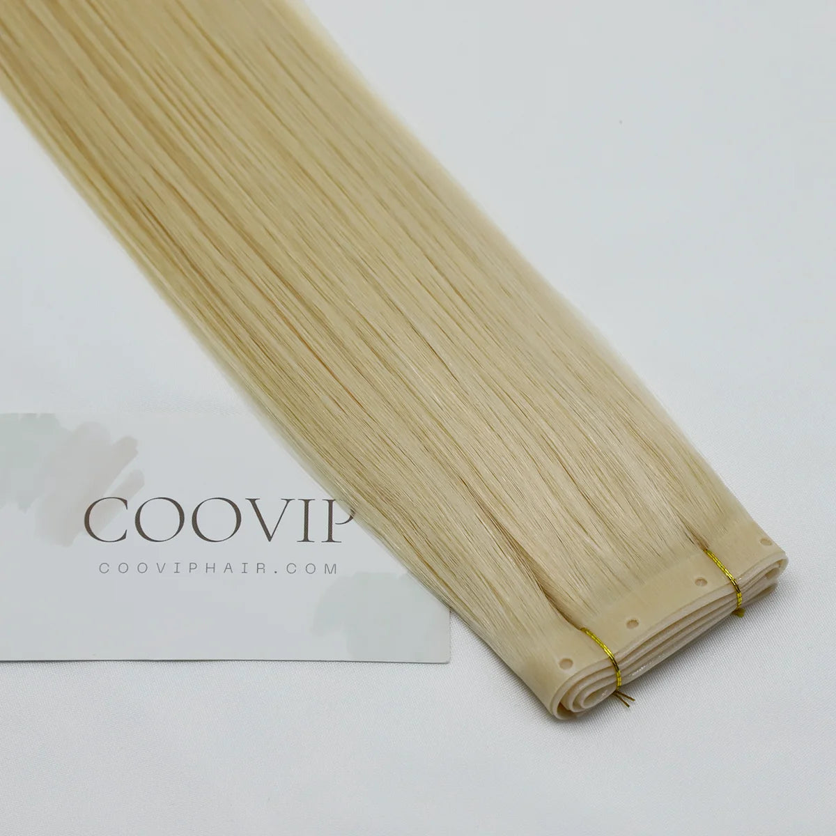 Butterfly Weft Hair Extensions #613 Bleach Blonde