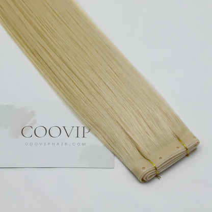 Butterfly Weft Hair Extensions #613 Bleach Blonde