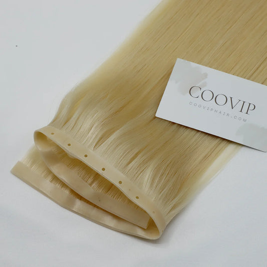 Butterfly Weft Hair Extensions #613 Bleach Blonde