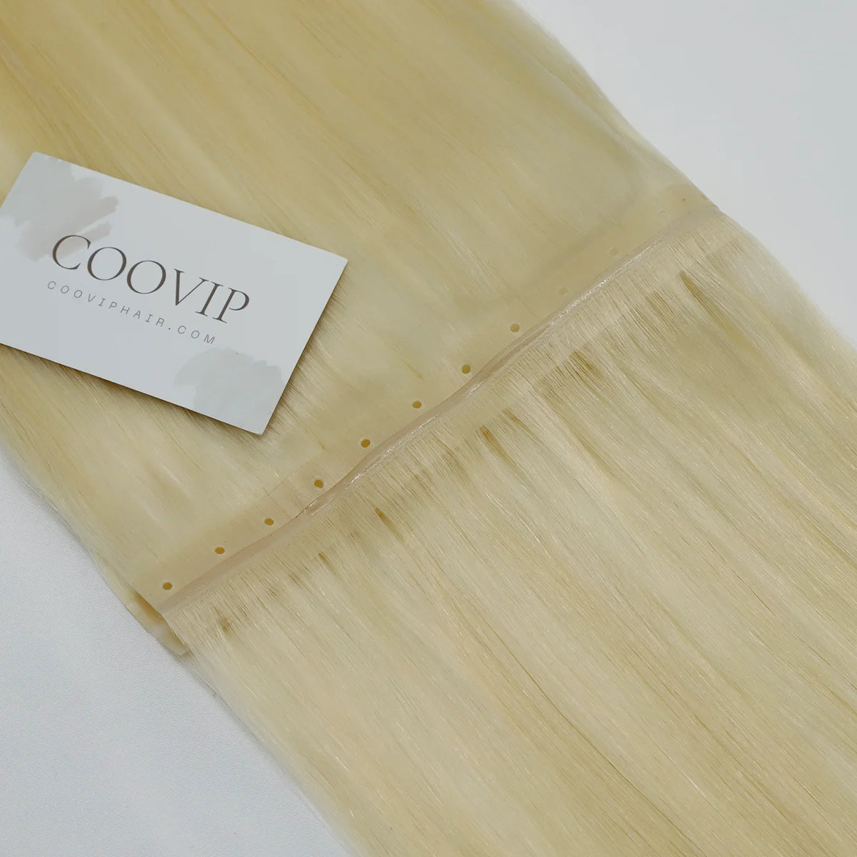 Butterfly Weft Hair Extensions #613 Bleach Blonde