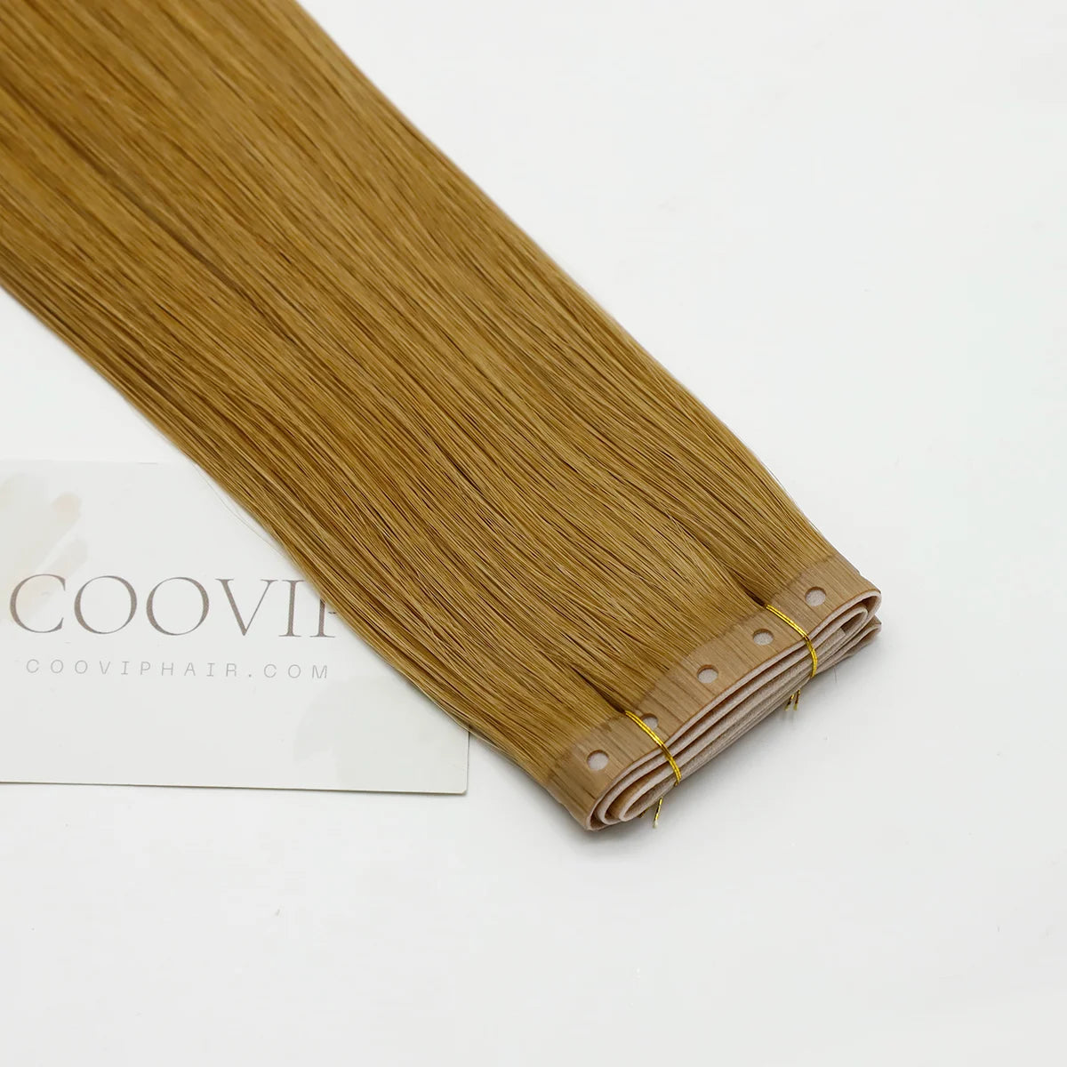 Butterfly Weft Hair Extensions #8 Light Chestnut Brown