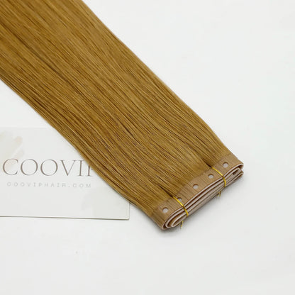 Butterfly Weft Hair Extensions #8 Light Chestnut Brown