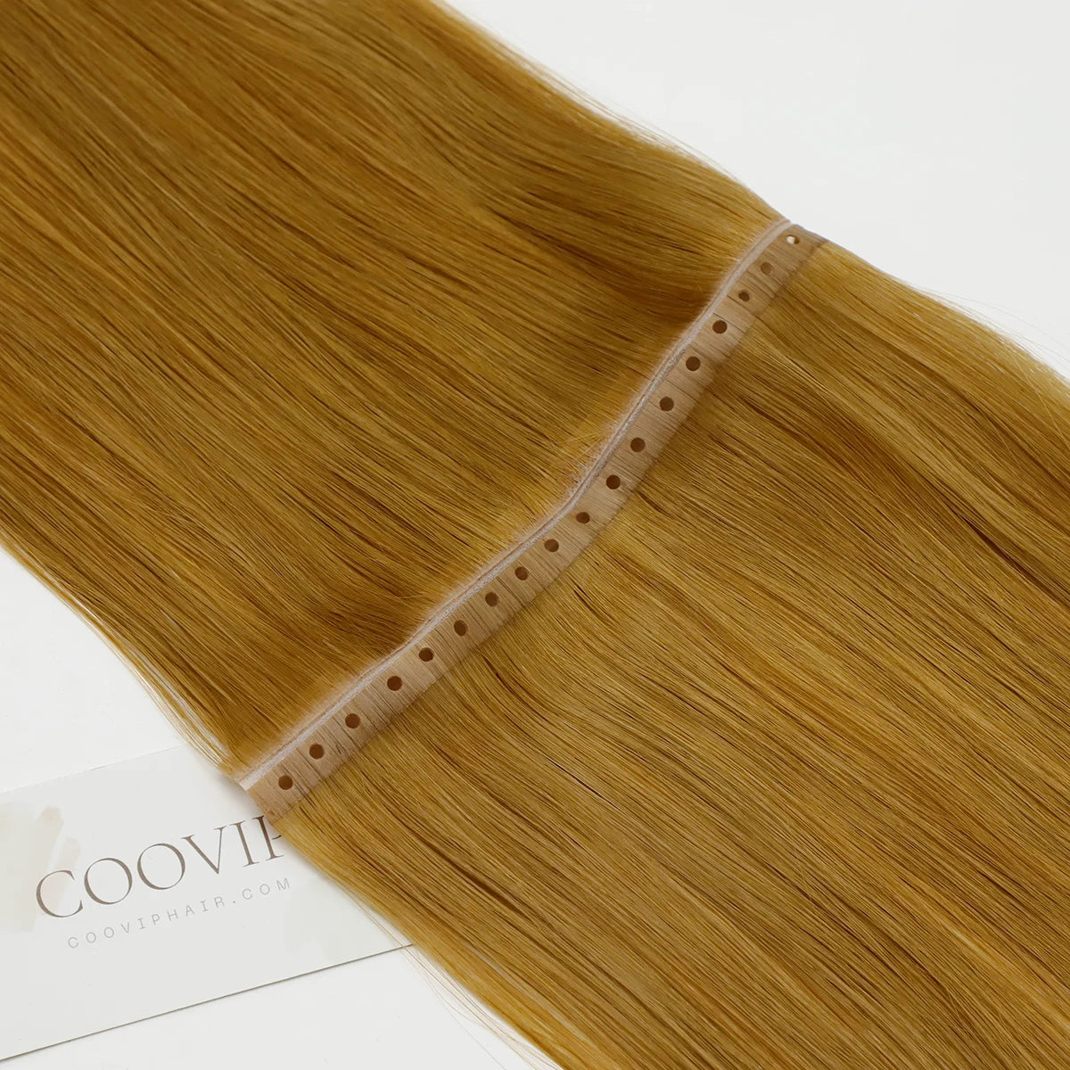 Butterfly Weft Hair Extensions #8 Light Chestnut Brown