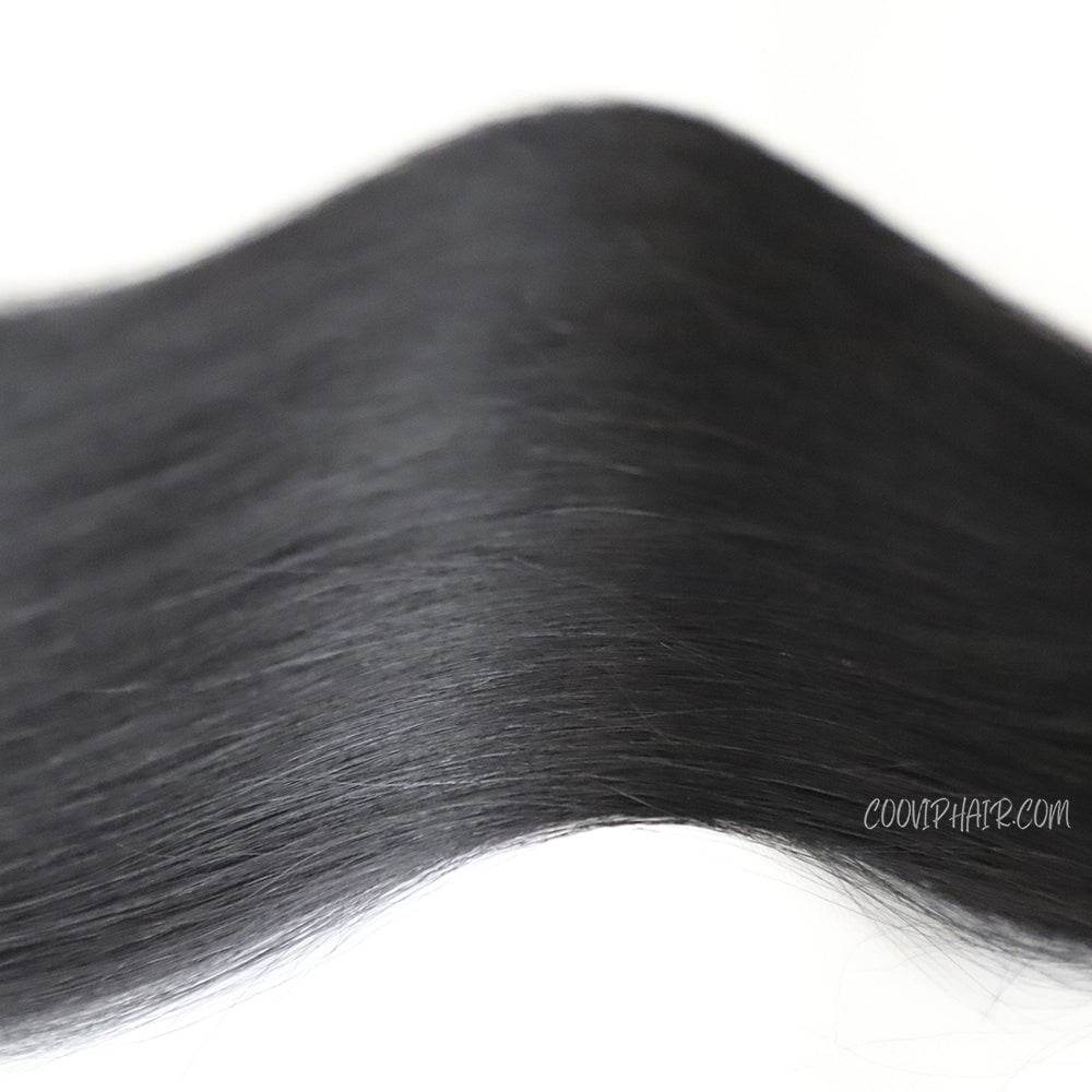 Genius Weft Double Drawn #1 Jet Black Hair Color 20g - Cooviphair