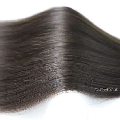 Genius Weft Double Drawn #2 Dark Chocolate Brown Hair Color 20g - Cooviphair