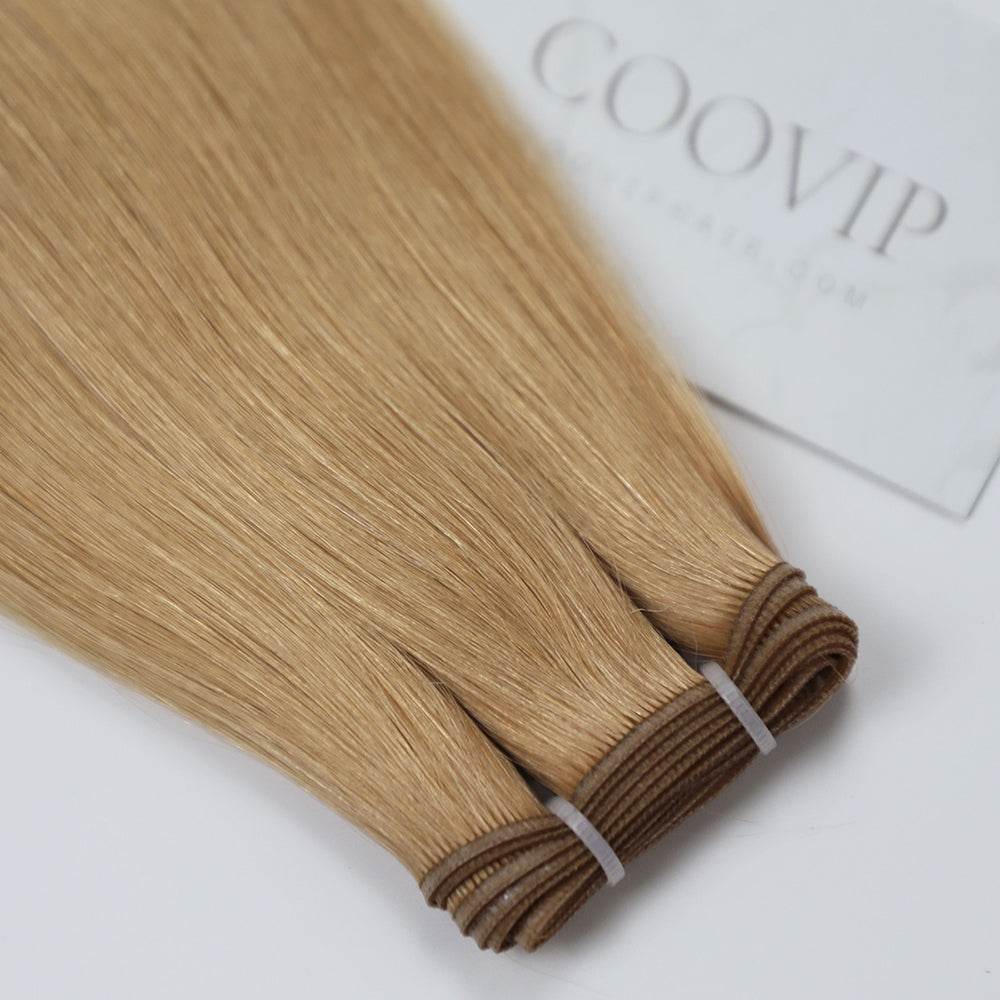 Genius Weft Double Drawn #27 Copper Blonde Hair Color 20g - Cooviphair