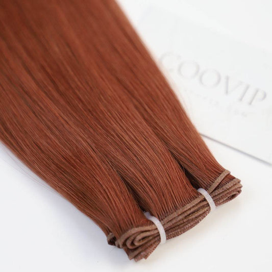 Genius Weft Double Drawn #530 Ruby Red Hair Color 20g - Cooviphair