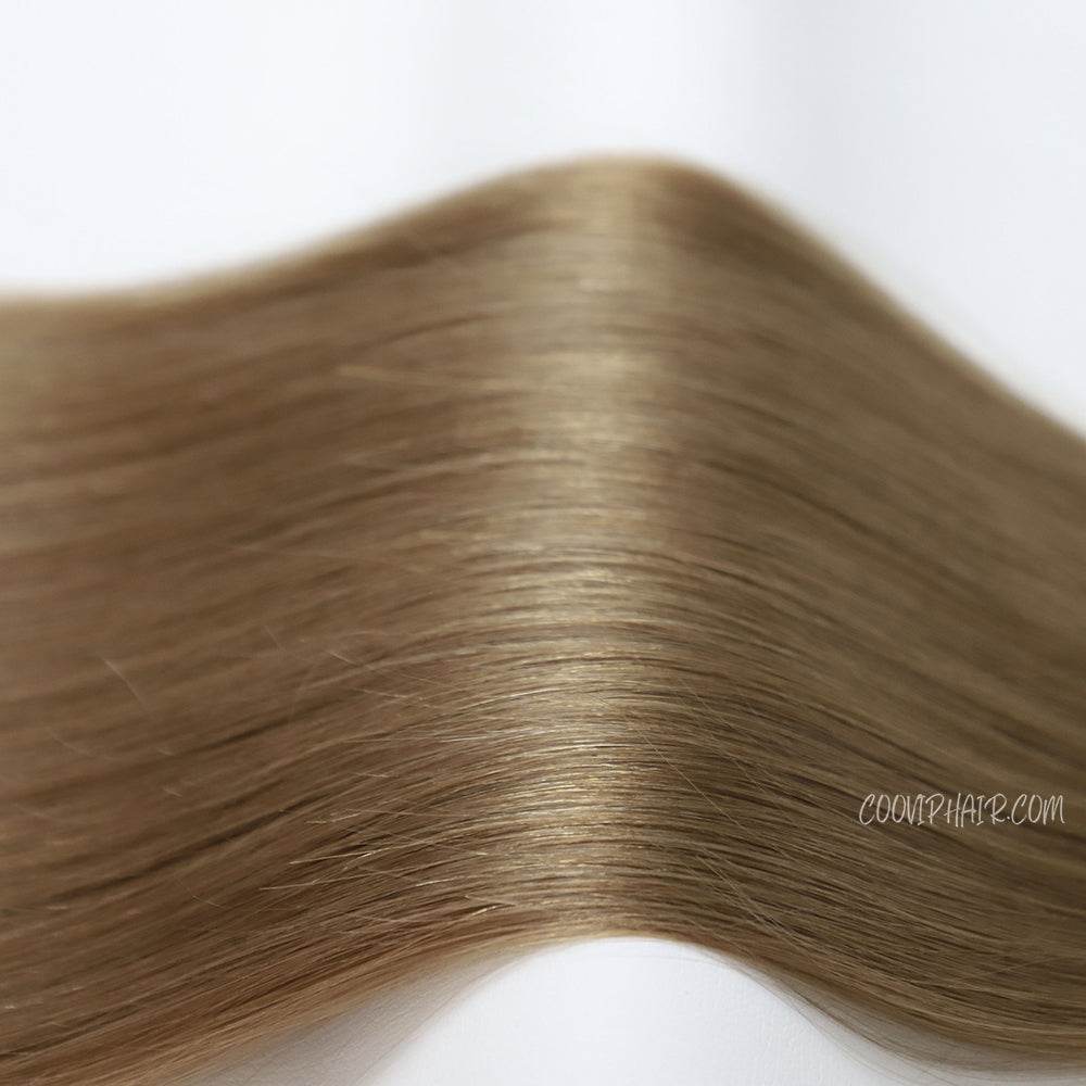 Genius Weft Double Drawn #6 Medium Chestnut Brown Hair Color 20g - Cooviphair