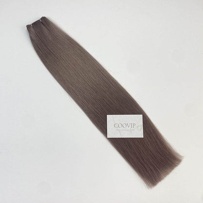 Genius Weft Double Drawn #8.1 Natural Ash Blonde Hair 20g - Cooviphair