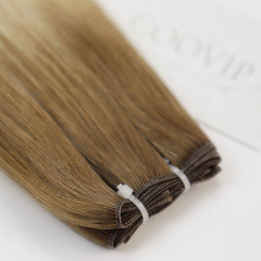 Genius Weft Double Drawn Balayage Hair #B6/18/60 20g - Cooviphair
