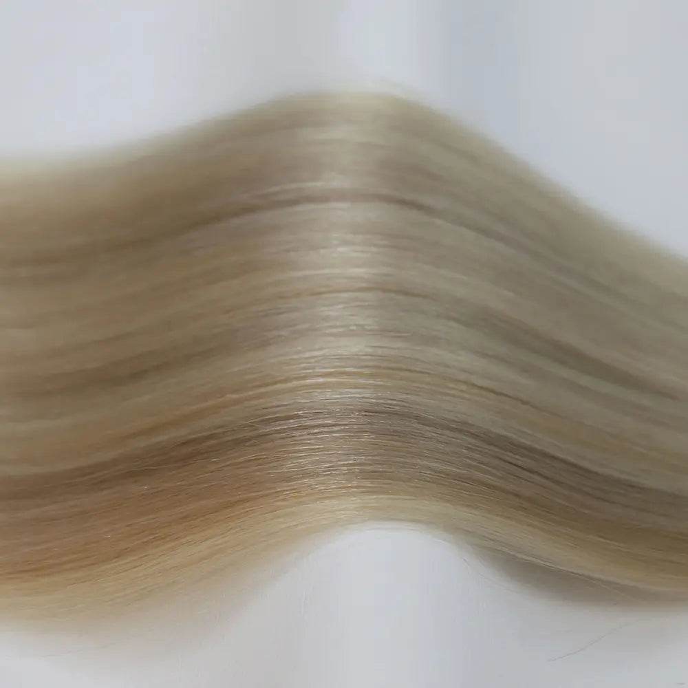 Flat Weft Extensions Double Drawn Balayage Hair #B6/18/60 50g - Cooviphair