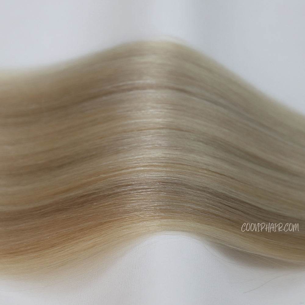 Nano Bead Hair Extensions Double Drawn Balayage Hair #B6/18/60 50g - Cooviphair