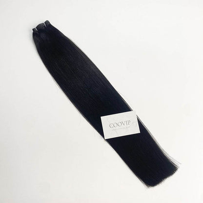 Genius Weft Double Drawn #1B Natural Black Hair 20g - Cooviphair