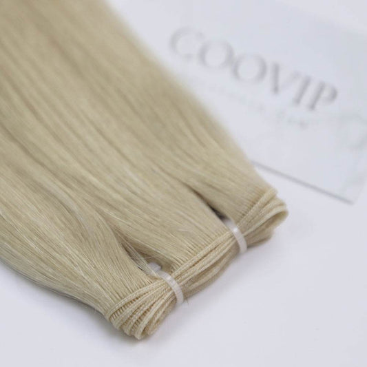 Genius Weft Double Drawn #60 Platinum Blonde Hair 20g - Cooviphair