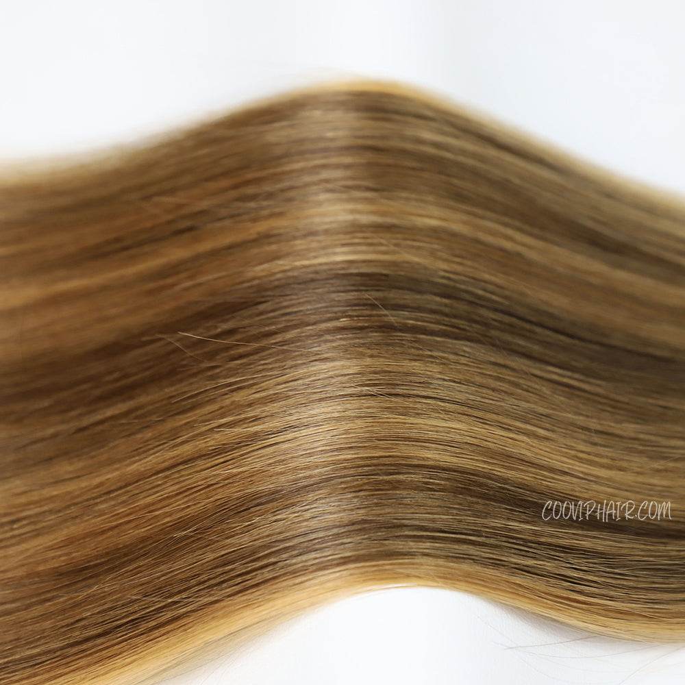 Genius Weft Double Drawn Balayage Hair #B2/4/27 20g - Cooviphair