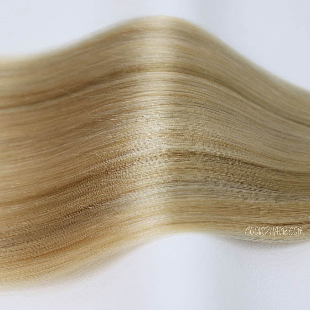 Nano Bead Hair Extensions Double Drawn Balayage Hair #B8/22 50g - Cooviphair